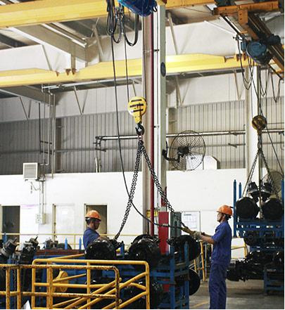 三馬電動葫蘆應(yīng)用